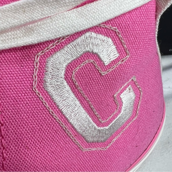 Chuck Taylor All Star Lift Platform Retro Varsity - Oops Pink Sz 7.5 NWT - Picture 10 of 11